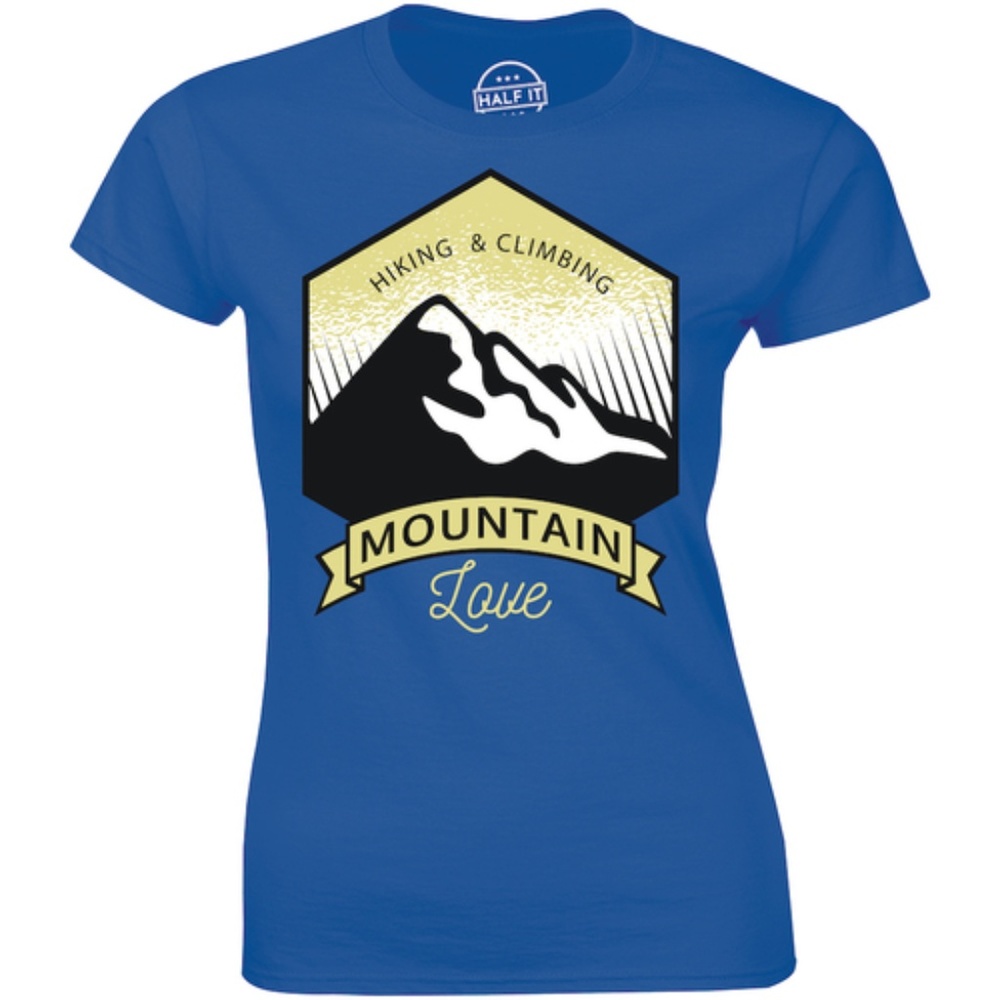 Hiking Climbing Mountain Love Mountaineer T-shirt